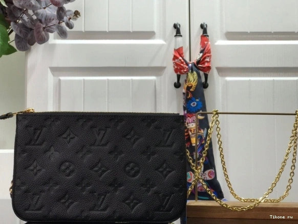 Affordable VUITTON POCHETTE ZIP LOUIS DOUBLE 0812